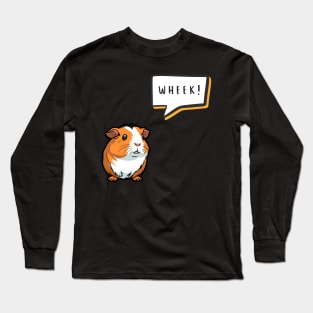 Guinea Pig Wheek Long Sleeve T-Shirt